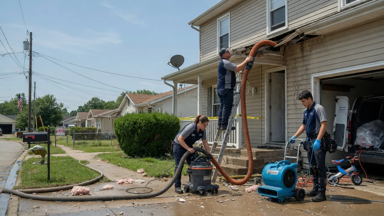 Water Damage Restoration in Elbing, KS near me